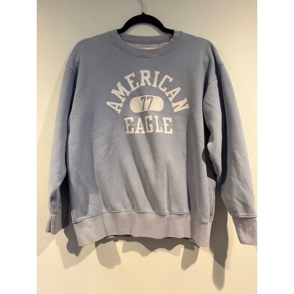 American Eagle 77 Graphic Crewneck Sweatshirt – Size XS